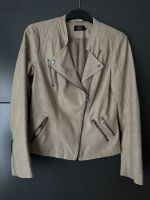 Only Kunstleder Jacke beige Gr. M Bikerjacke Mecklenburg-Vorpommern - Greifswald Vorschau