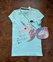 Bluezoo Set T-Shirt Tasche Pailletten neu 10-11/140-146 littlebee München - Schwabing-West Vorschau