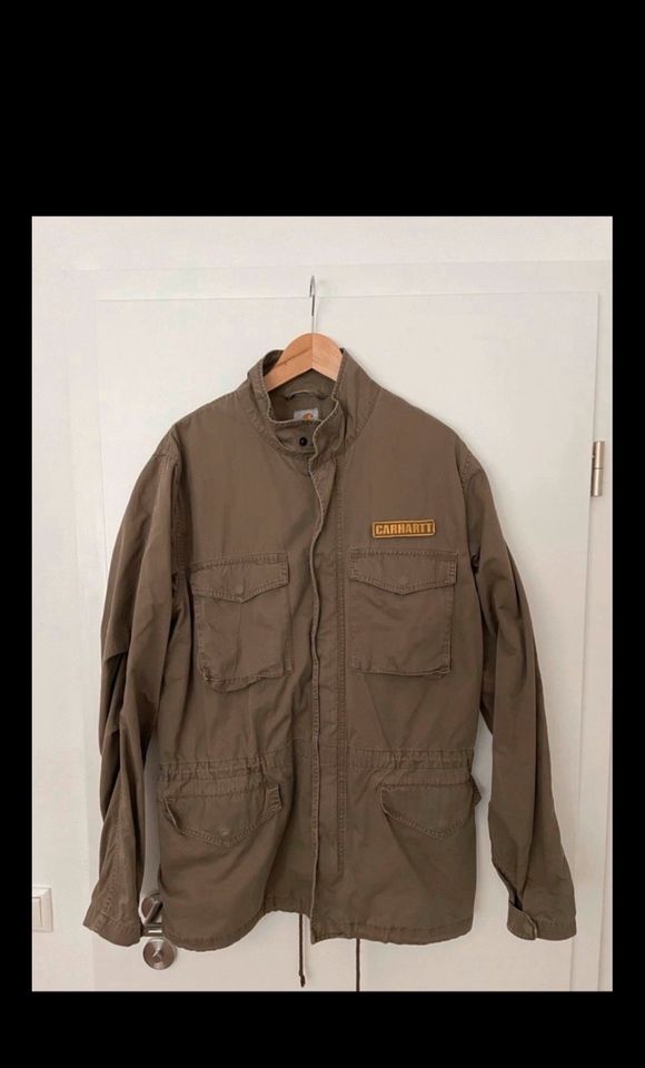 Carhartt Hornet Military Jacke Parka GR L Oliv grün in Finsterwalde