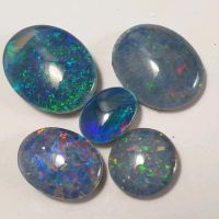 5 Echte Opal Tripletten ausgefasst ( 9 - 18 mm ) 21,3 ct. VP Nordrhein-Westfalen - Recklinghausen Vorschau