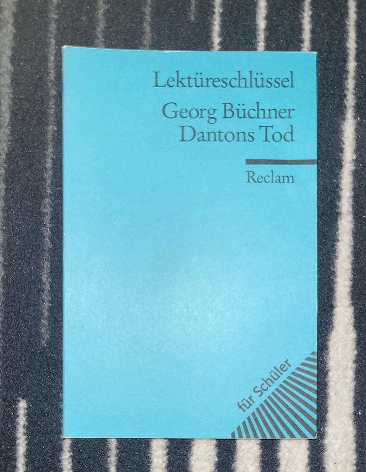 Dantons Tod, Büchner - Buch und Lektüreschlüssel / Lektürhilfe in Dortmund