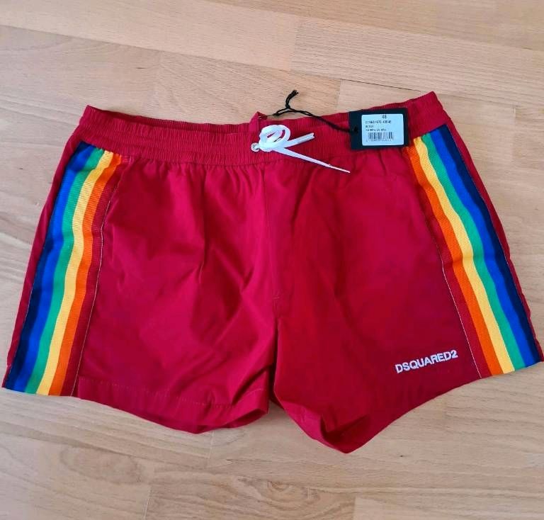 100% Original Dsquared Badeshorts Badehose Gr.48 Gr.S NP 225€ Neu in Nordstemmen