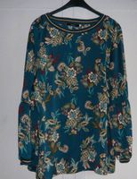 BONITA ~ Bluse ~ Gr. 46 ~ petrol ~ Blumen ~ wNEU! Hessen - Schaafheim Vorschau