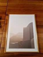 Druck Print Bild Santorini gold Haus minimal Architektur neutral Berlin - Zehlendorf Vorschau