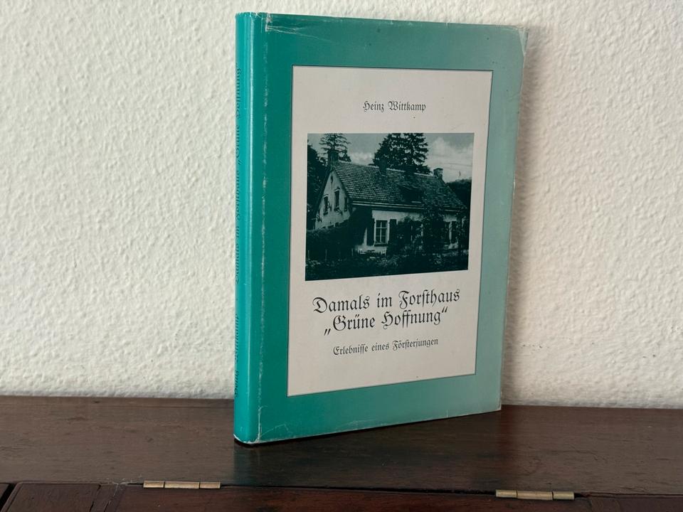 Heinz Wittkamp Damals im Forsthaus Grüne Hoffnung Jagd Buch in Hamburg