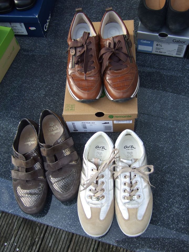 Halbschuhe von Ara, Remonte, Semler, Größe 40 bzw. 6,5 in  Nordrhein-Westfalen - Bocholt | eBay Kleinanzeigen ist jetzt Kleinanzeigen