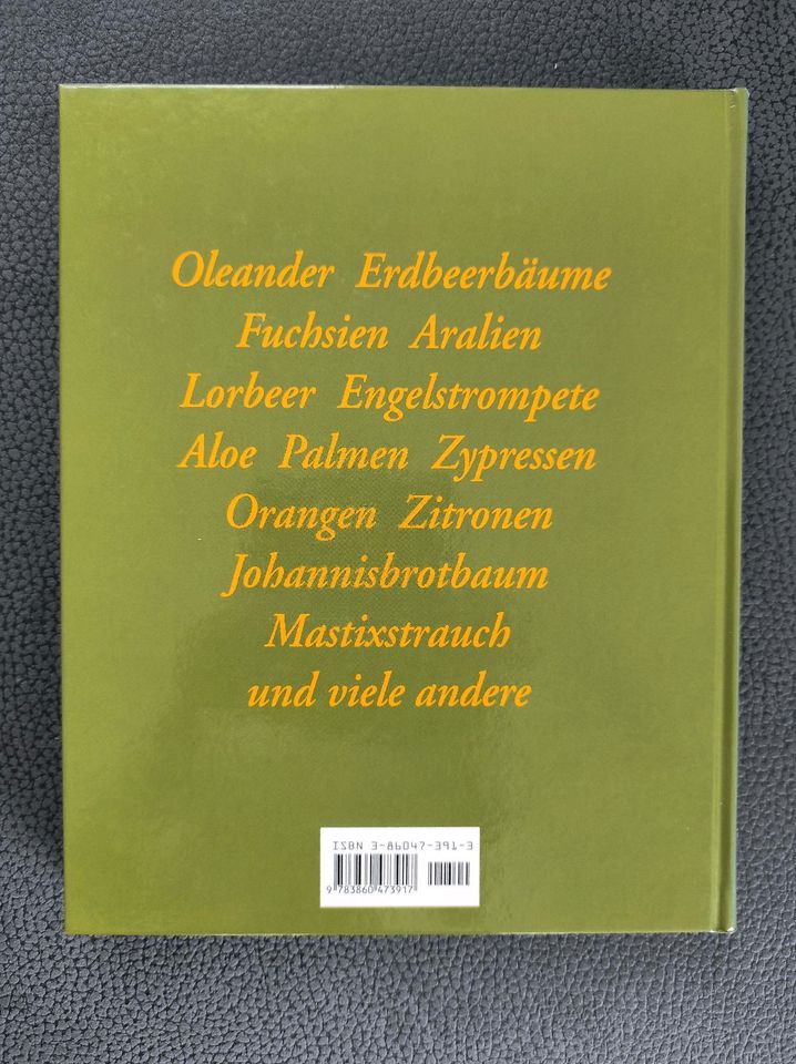 Buch: Kübelpflanzen Geschichte -Herkunft -Pflege in Ilsfeld