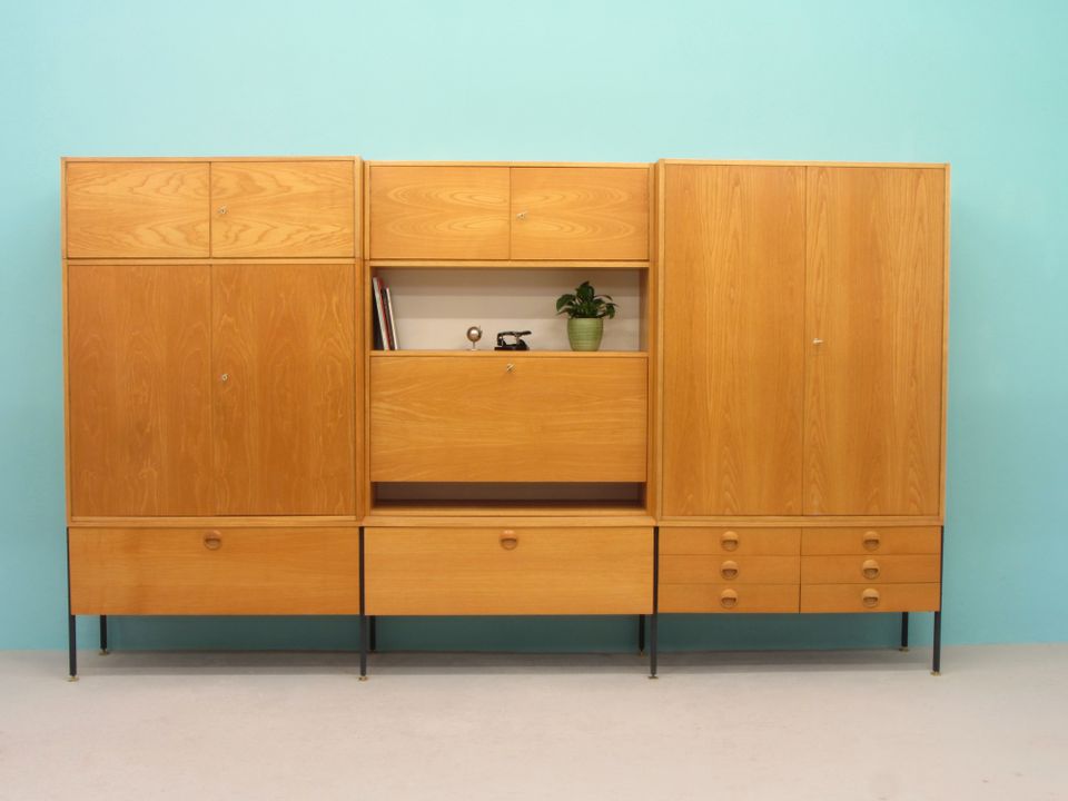 Sideboard Highboard Hellerau 430 Schrank DDR Mid Century 60er in Leipzig