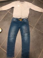 Jeans Jungen Gr. 116 mit passenden Pullover ADIDAS Gr. 116 i Westerwaldkreis - Rothenbach Vorschau