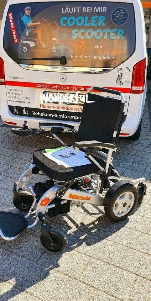 elektrischer Rollstuhl immer mobil 140 Hilfsmittelnummer faltbar in Stockach