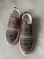 Bugatti Yuki Schlupfschuh, Sneakers, Slipper. 37, rot-blau-weiss Nordrhein-Westfalen - Bergheim Vorschau