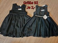 2x H&M Kleid schwarz festlich Größe 92 Nordrhein-Westfalen - Fröndenberg (Ruhr) Vorschau