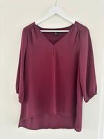 Bluse von H&M – Weinrot – Größe 36 (S) Hessen - Burghaun Vorschau