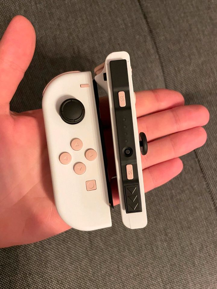 Nintendo Switch Custom JoyCon Controller Weiß | Original in Homburg