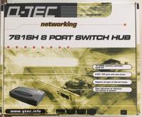 Q-Tec 781SH 8 - Port Switch Hub Switch Fast 8 x RJ45 10/100 EU Brandenburg - Jänschwalde Ost Vorschau