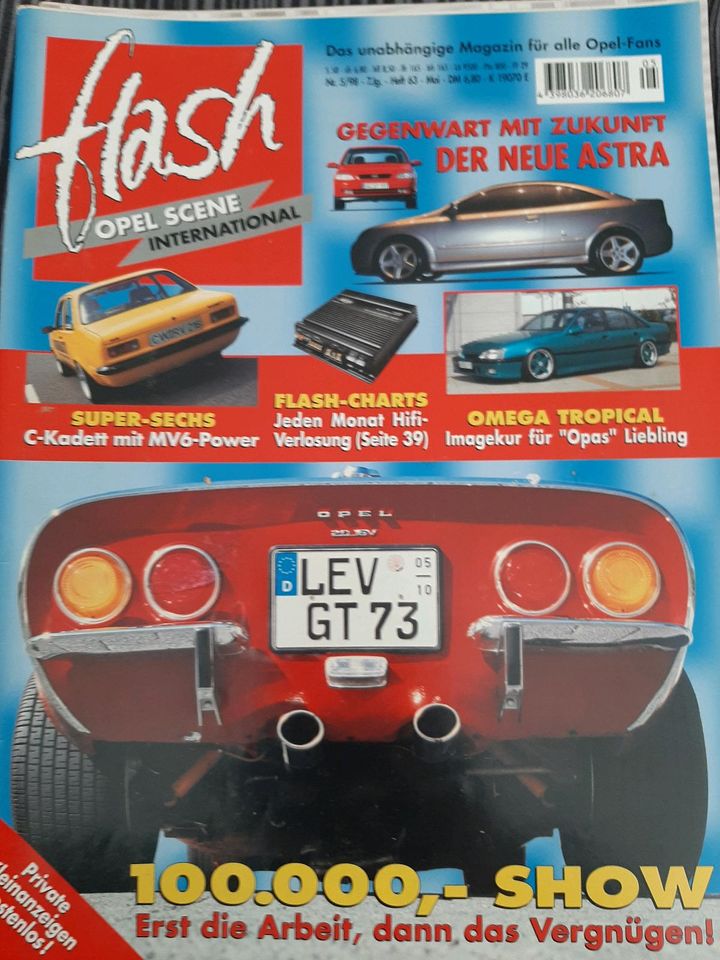 Opel Zeitschriften Flasch in Kevelaer