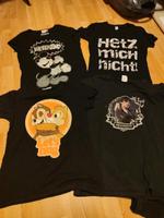 4 schwarze Motiv T-Shirts Gr. S Hessen - Morschen Vorschau