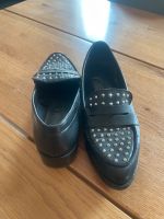 Loafer / Halbschuhe Gr. 37 in schwarz mit Nieten *SALE* Chemnitz - Altchemnitz Vorschau