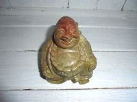 Skulptur Chinesischer Buddha lachend ❤️ Speckstein Made in India Hessen - Kassel Vorschau