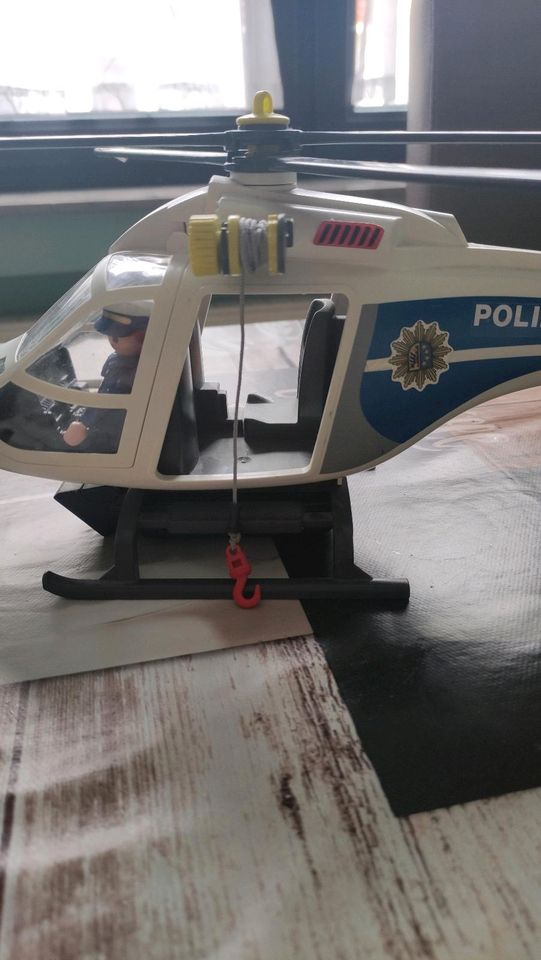 Polizei Hubschrauber von Playmobil in Essen