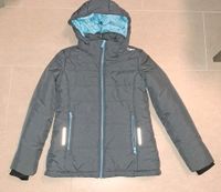 CMP Winterjacke grau / hellblau Gr. 152 Hessen - Wiesbaden Vorschau