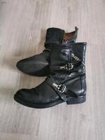 A.S.98 Airstep Leder Stiefelette schwarz Gr. 40 Neuw Sachsen-Anhalt - Timmenrode Vorschau