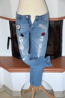 Stradivarius Jeans used-Look 7/8 Skinnyjeans Hose Rippedjeans 36 Hessen - Heppenheim (Bergstraße) Vorschau