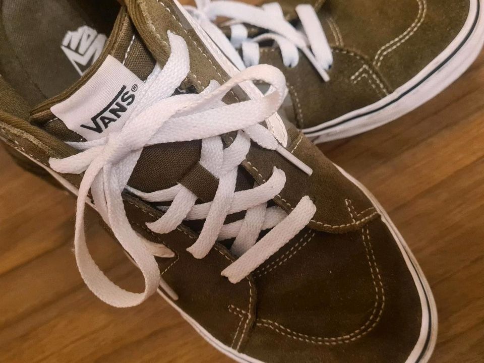 ☆ neuw VANS Skaterschuhe Sneaker Gr 39 khaki ☆ in Saarbrücken