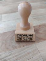 Stempel "Ordnung braucht nur der Dumme..." Baden-Württemberg - Weikersheim Vorschau