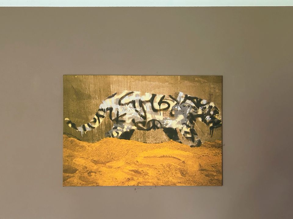 Kunstdruck, Banksy, Leinwand, Bild, 70x100 cm in Oberwesel