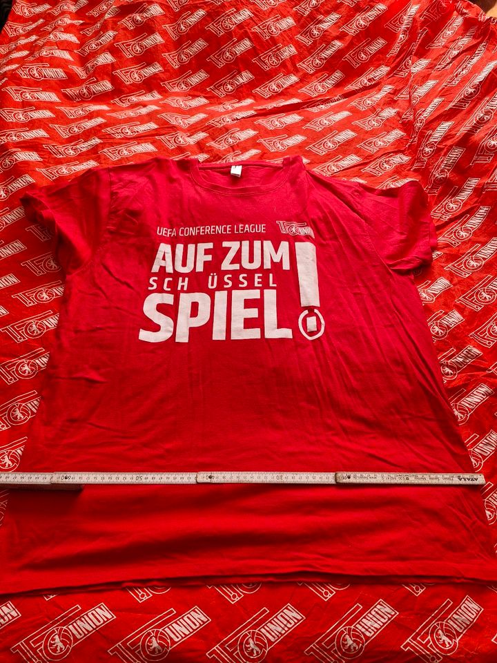 1.Fc Union Berlin Shirt " Auf zum Schüsselspiel " Größe 4xl in Berlin