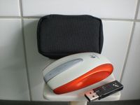 Logitech V500 Notebook Maus orange silber aus Sammlung selten Rar Düsseldorf - Eller Vorschau