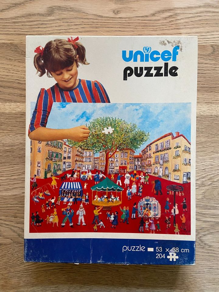 Unicef Puzzle Vintage Rarität Spielzeug Kinder Komplett Rar in Berlin