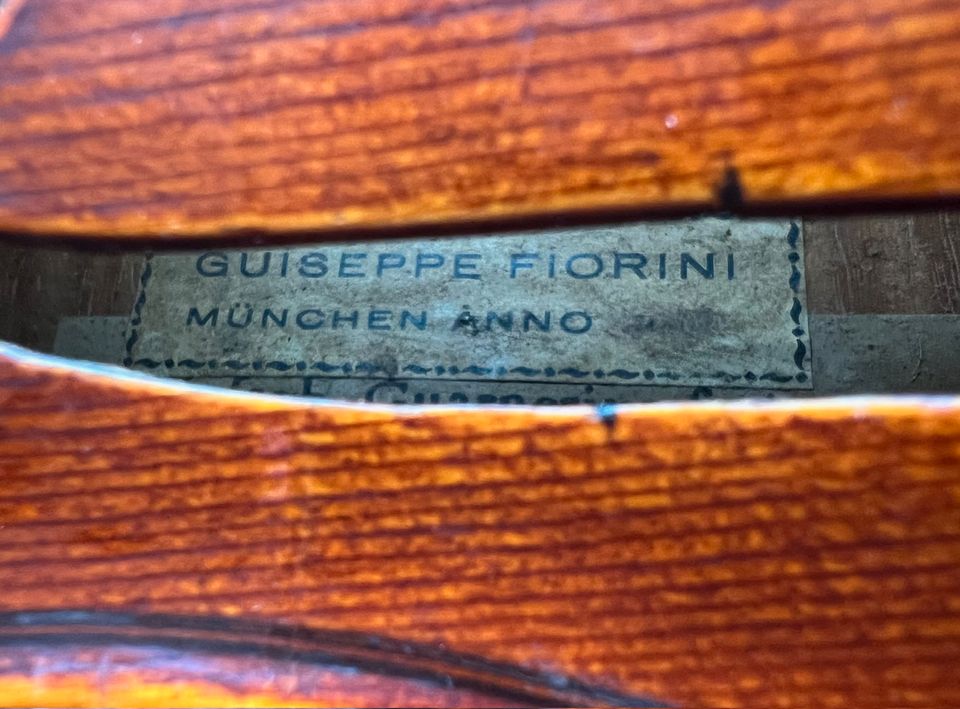 Meisterlich gebaute alte deutsche 4/4 Konzert- Geige Violine 1930 in Freiburg im Breisgau