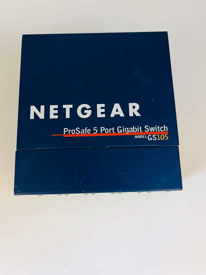 NETGEAR GS105GE LAN Switch 5 Port Netzwerk Switch in Dortmund