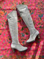 Högl Suede Leder Overknee Stiefel Kr. München - Ottobrunn Vorschau