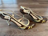 Prada Flame Slingback Pumps Lackleder Sendling - Obersendling Vorschau