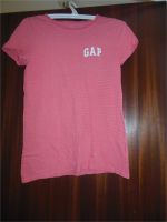 T-Shirt GAP Größe XS gestreift weiß/pink Stuttgart - Feuerbach Vorschau