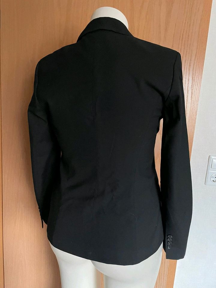 #10 S.Oliver Blazer Gr.42 schwarz Damen Damenblazer S. Oliver in Prenzlau