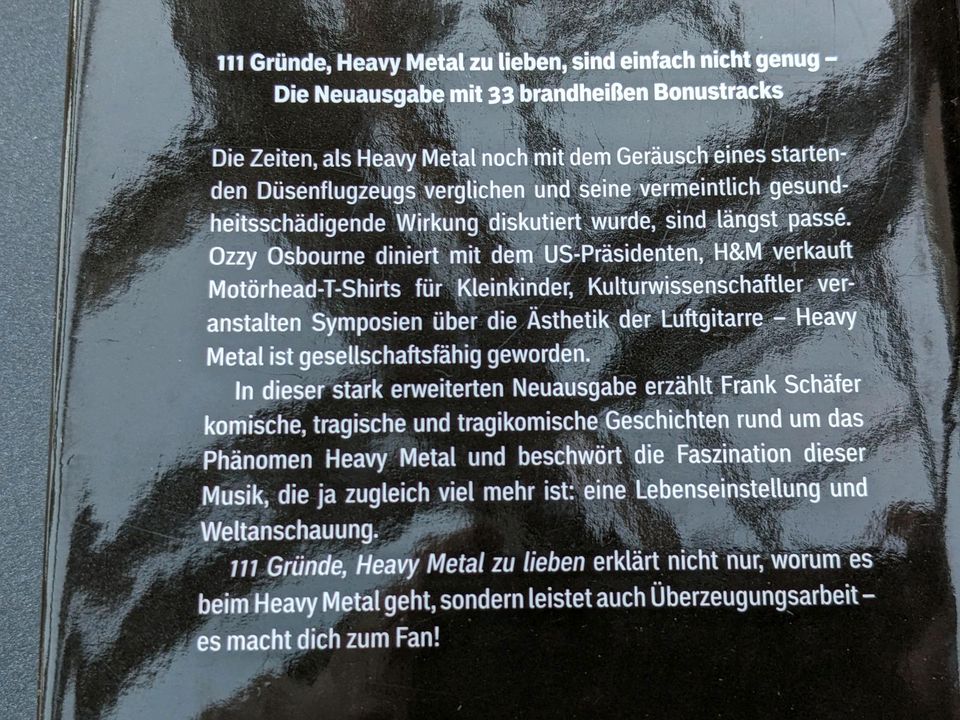 111 Gründe Heavy Metal zu lieben - Frank Schäfer in Meppen