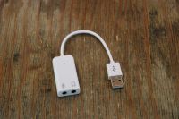 USB-Adapter Für Externen Stereo-Sound Kopfhörer und Mikro Bayern - Ichenhausen Vorschau