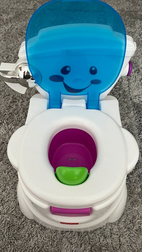 Fisher-Price - Toilette, Töpfchen, mit Geräuschen und Musik in Leverkusen