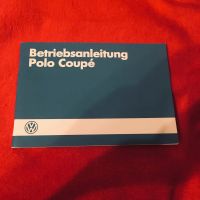 Original VW Betriebsanleitung Polo Coupé von 1986 Niedersachsen - Wolfsburg Vorschau