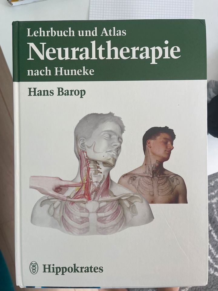 Lehrbuch und Atlas Neuraltherapie nach Huneke von Hans Barop in Hamburg