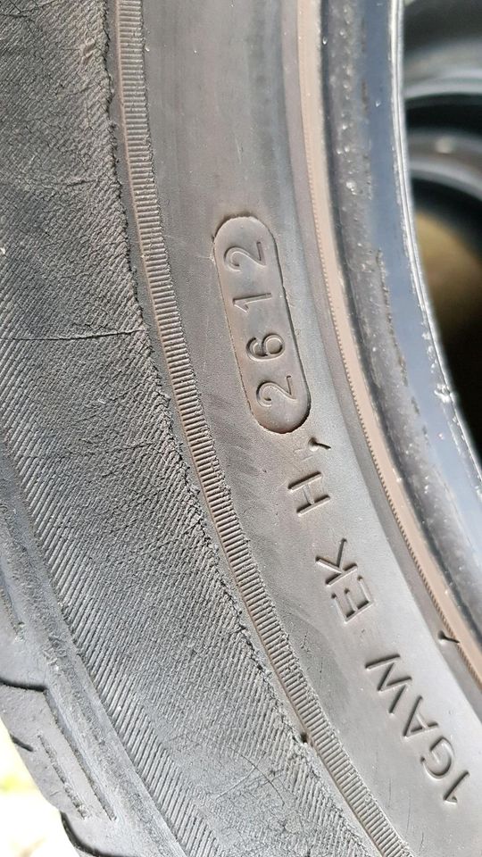 Ein Satz Sommerreifen Hankook 195/55 R15 85H in Sollstedt (Wipper)