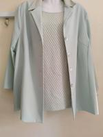 Damen Bluse Blazer mit Top Gr.46/48 Sachsen-Anhalt - Muldestausee Vorschau