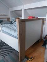 Kinderzimmer weiß/Holz, Babybett, Wickelaufsatz, Kleiderschrank Bayern - Riedenburg Vorschau