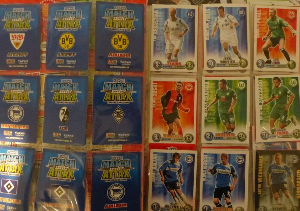 Match Attax Karten und Sammelalbum 2011-12 in Leck