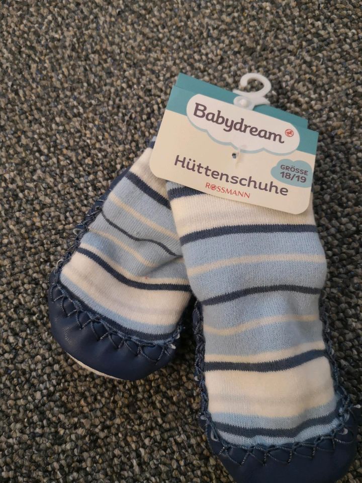 Hüttenschuhe Hausschuhe Babydream Gr. 18/19 neu in St. Leon-Rot