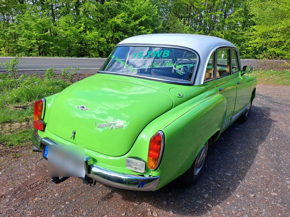 Wartburg 311 / 312 in Tabarz/Thüringer Wald